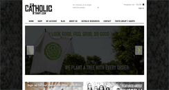 Desktop Screenshot of mycatholictshirt.com